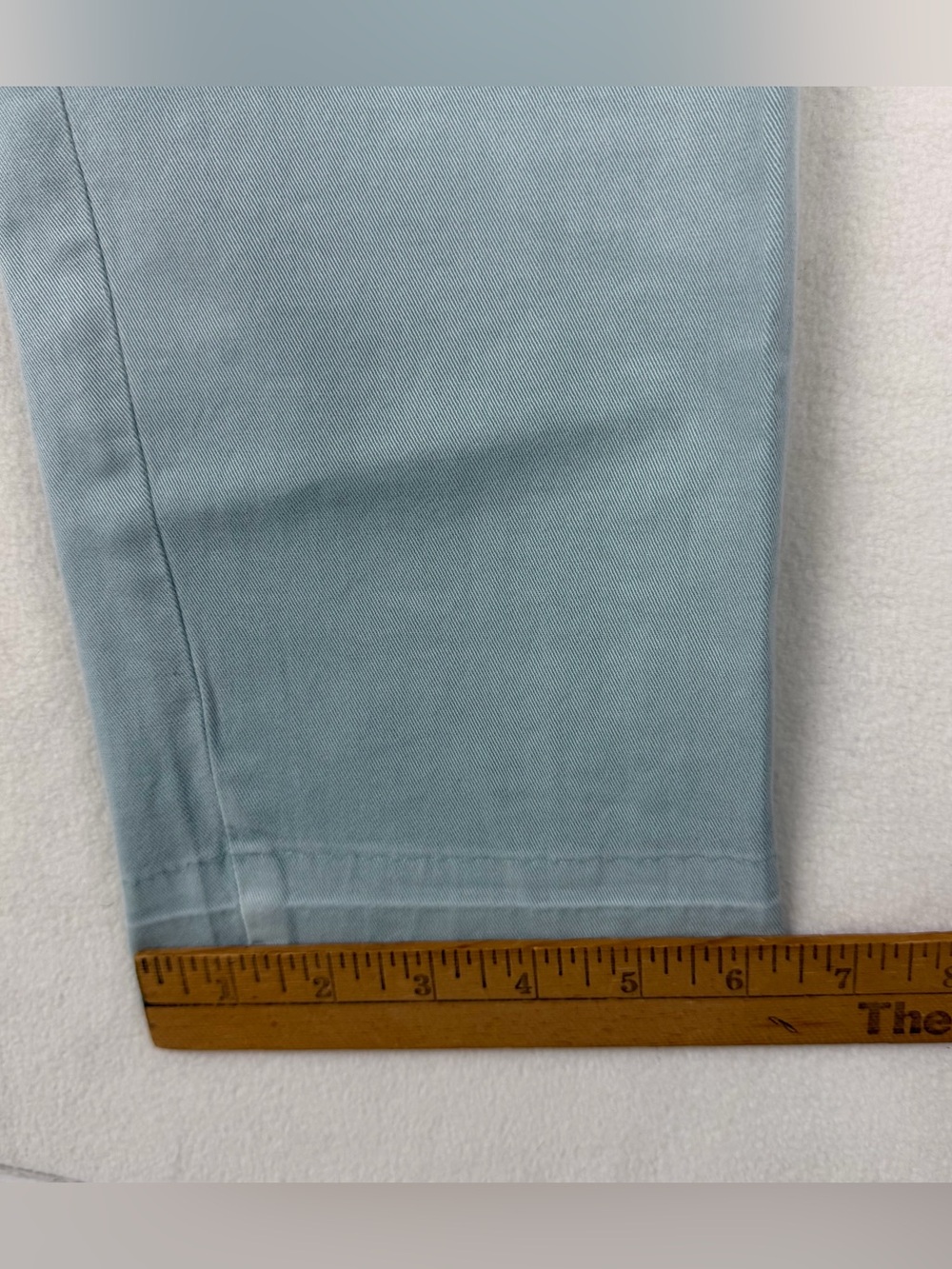 Loft Womens Seafoam Green Flat Front Girlfriend Slim Fit Chino Pants Size 6 NWT - Picture 12 of 12